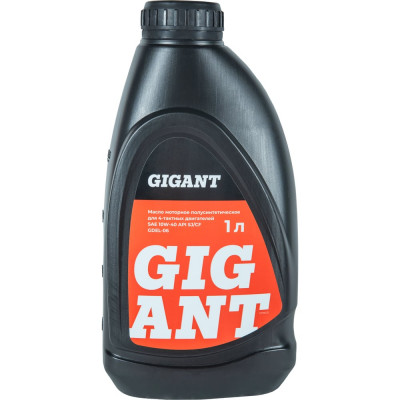 Масло 4-х тактное 10W40 1 л Gigant GDEL-06
