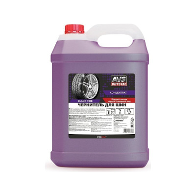 Чернитель шин Прохим BLACK TYRE концентрат 5 л AVS AVK-615 A07560S