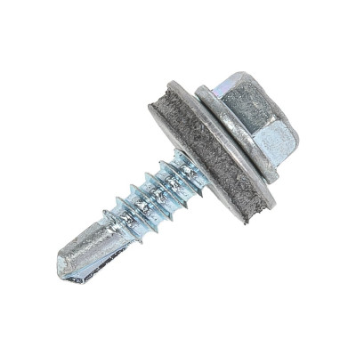 Кровельный саморез Daxmer 4,8x19 Цинк сверло №2, 250 шт 00000316881