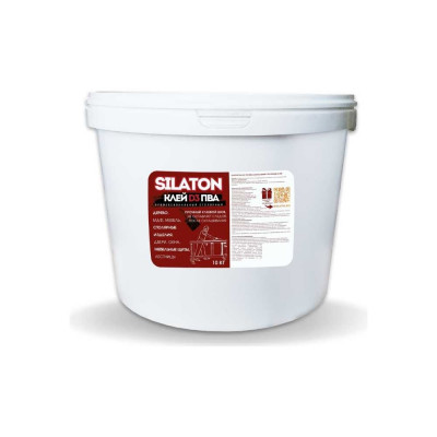 Клей SILATON ПВА Профессиональный столярный D3, водостойкий, 10 кг PVAD3/10