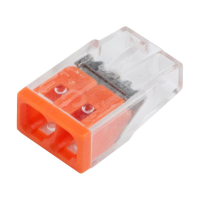 Клемма строительно-монтажная 2-проводная General Lighting Systems GTER6-02-P СМК, 0.5-2.5 мм2, с пастой, 200шт 800422