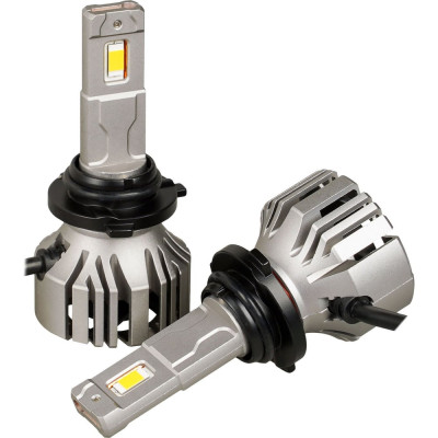 Светодиодная лампа HB3/HB4 PRO, 50Вт, 9200Лм, 3000К, 12/24В, комплект 2 шт Airline AEAR206