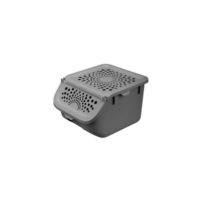 Контейнер для овощей Phibo 7,8 л, 275x240x175 мм, Серый 434293011