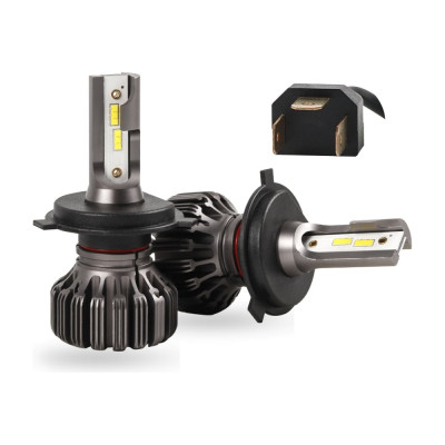 Светодиодные лампы в фару Вымпел S1, цоколь H4 (СSP-LED, 6000 Лм) 5334