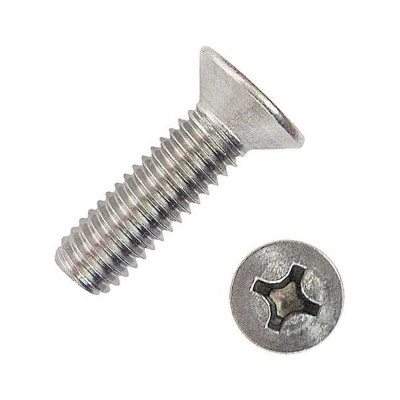 Винт 23 Болта нержавеющий 6x20 мм DIN 965 потайной головкой 50 шт. АС9500602094007ф50