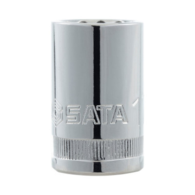 Головка торцевая 12 граней на 11 мм, 1/2DR" SATA 13602