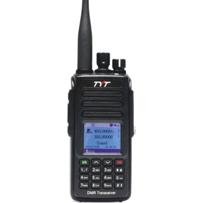 Рация цифро-аналоговая водонепроницаемая TYT MD-UV390 DMR AES256/10Вт/2800 TAPE-C 00030365