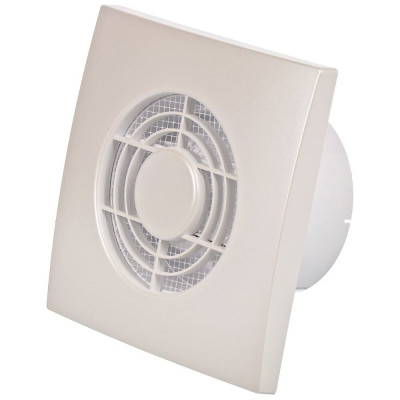 Вентилятор бытовой с пониженным уровнем шума Эвент Зефир 100С перламутр