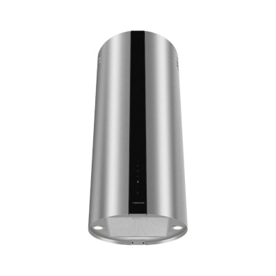 Вытяжка цилиндрическая островная MEFERI TUBE40IX ISLA COMFORT PLUS МФ-00000939