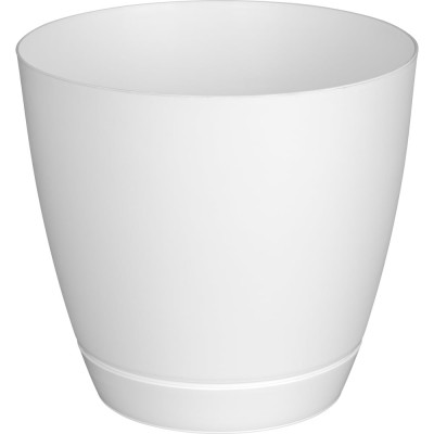 Горшок для цветов Idiland Flora 3,2 л, с поддоном (белый) 231600829/00