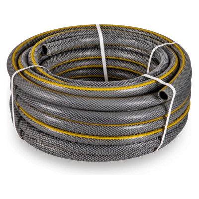 Шланг поливочный В ПРИдачу ULTRA BLACK ТЭП бухта 25 м, армированный 3/4 1206386