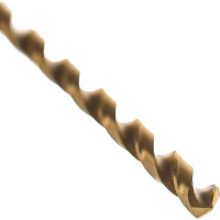 Сверло длинная серия тип GU500DZ (2.1 мм, DIN340, HSCO, TiN) Guhring 5537 2,100
