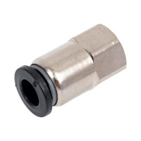 Фитинг прямой трубки ПВХ внутренняя резьба M10х1 мм - 6 мм, 10 шт Дали-Авто DA-01297