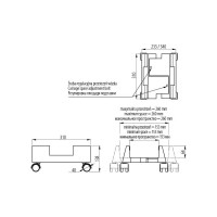 Подставка под системный блок GTV серая PU-PKO-00-60