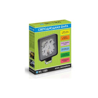 Светодиодная фара Вымпел WL-130S дальн. свет, кв., 9 LED по кругу, 27W 5265