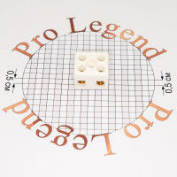 Винтовая керамическая клемма для проводов 2.5 мм2 Pro Legend 2x2 контакта, 400 В, 12 А, -40 +450гр. белая PL3849