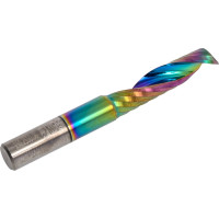 Фреза спиральная Upcut для акрила z=1 DLC покрытие 6х50х25 мм, s=6 мм WOODWORK 150.2550.06