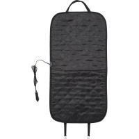 Накидка с подогревом Airline Эко 12В, 35 Вт, 84х42 см, стеганый полиэстер, черная ADHC007