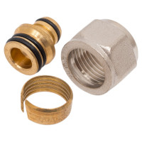 Евроконус для металлопластиковой трубы Rvc 16x1/2" 06534