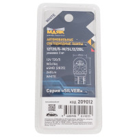 Автомобильная светодиодная лампа МАЯК T25 патрон W3x16Q для стоп-сигналов, указателей поворота 12T20/5-W/SL12/2BL