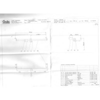 Полностью оцинкованный фаркоп GALIA для Toyota RAV4 1995-2000 тип шара A T030A