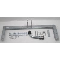 Полностью оцинкованный фаркоп GALIA для Nissan Almera N16 седан 2000-2005 тип шара A N038A