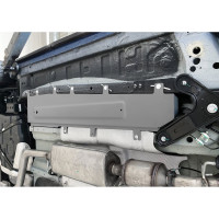 Защита тормозных магистралей Rival Jetour X90 FWD РКПП 2023-н.в., алюминий 3 мм, 333.0941.1