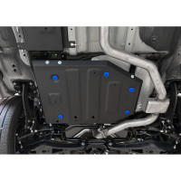 Защита топливного бака Rival Jetour Dashing/X70 Plus/X90 Plus/Soueast DX8S, 111.0937.1
