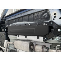 Защита тормозных магистралей Rival Jetour X90 Plus FWD РКПП 2023-н.в., сталь 1.5 мм, 111.0941.1