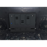 Защита картера Rival geely emgrand ss11 акпп, мкпп fwd 2023-, сталь 1.5 мм, с крепежом 111.1936.1