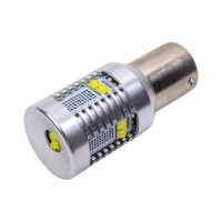 Автомобильная лампочка МАЯК 360 SUPER WHITE CANBUS LED 12V, T25, 10SMD(2525), BA15s, 2 шт в блистере 12T25/CAN07/2BL