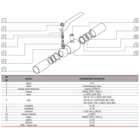 Шаровой кран Ci 11с67п DN 150 PN 16 (фланцевый) ТТ000013379