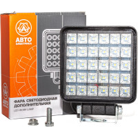 Фара АВТОЭЛЕКТРИКА ae90s-30led-42pc квадратная, рассеиваемый свет, 30 диодов, 90 w, 110x42x140, 12/24v 09.02416