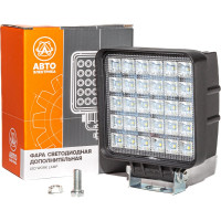 Фара АВТОЭЛЕКТРИКА ae90s-30led-65pc квадратная, рассеиваемый свет, 30 диодов, 90 w, 110x65x140, 12/24 v 09.02414