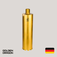 Коронка алмазная по бетону 120/400 мм, 10 сегментов, 1 1/4 GOLDEN DRAGON 120/400.11/4.GD