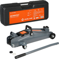 Поодкатной домкрат Airline 2т в кейсе (MIN - 135 мм, MAX - 380 мм) AJ-2F-380K