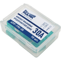Предохранители мини флажковые МАЯК цинк 30А (10шт., box) APF-190-30