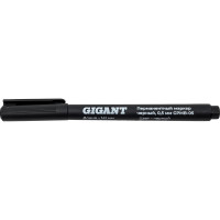 Перманентный маркер Gigant 0.5 мм черный GPMB-05