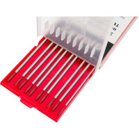 Электроды вольфрамовые (WT-20-175; 2.4 мм; красный; 10 шт) Gigant DC G-X-603