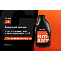 Масло 4-х тактное 5W30 1 л Gigant GDEL-07
