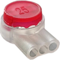 Скотчлок (скотч-лок) Retic UR2 на 3 проводника, 50 шт/уп UR2-UL-TWCS/50