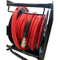Катушка ручная с пневмошлангом 20 м+2 м Pegas pneumatic 4937