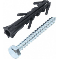 Дюбель с шурупом сверхпрочный Авион 8x50 50 шт ДШ 80050