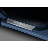 Накладки на пороги Rival для Geely Okavango (VX11) 2023-н.в. 4 шт. NP.1902.3