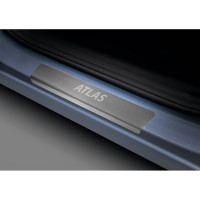 Накладки на пороги Rival для Geely Atlas II поколение 2023-н.в. 4 шт. NP.1903.3