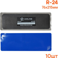 Пластырь кордовый, радиальный Airline R-24 76х215 мм, 10 шт. ATRK71