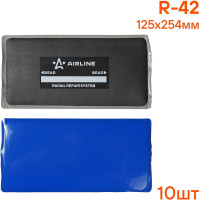 Пластырь кордовый, радиальный Airline R-42 125х254 мм, 10 шт. ATRK77