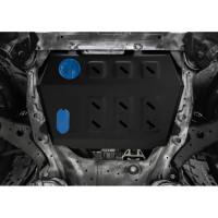 Защита картера Rival и КПП Changan CS95 Plus АКПП FWD 23-/UNI-K АКПП 4WD 20- 111.8908.1