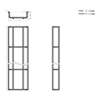 Проволочный лоток оцинкованный CABLIDERTRAYS ПЛЛ-100х35-3000