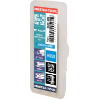 Метчик H-Tools М1.6 шаг 0.35 мм, комплект из 3-х шт. DIN352 HSS-G 6h 230016HT